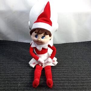 Elf On The Shelf Book With Elf Doll Red